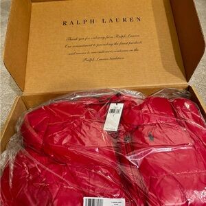 Ralph Lauren Vibrant Red Jacket